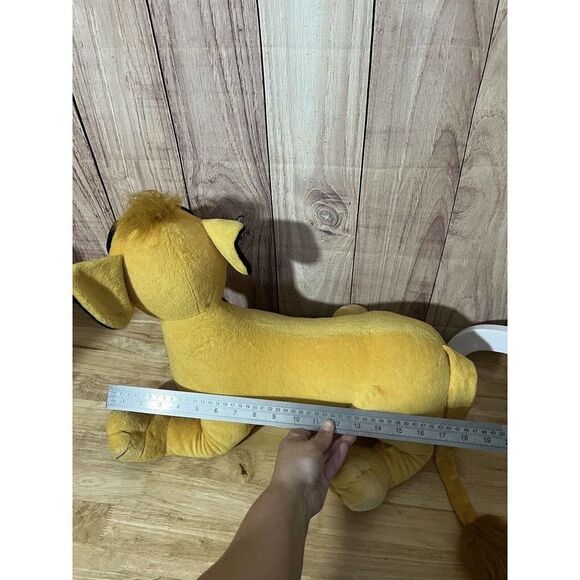 JUMBO Disney Simba Lion King Plush - Picture 11 of 12